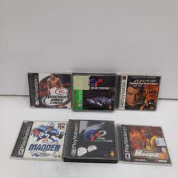 Bundle of 6 Sony PlayStation Video Games