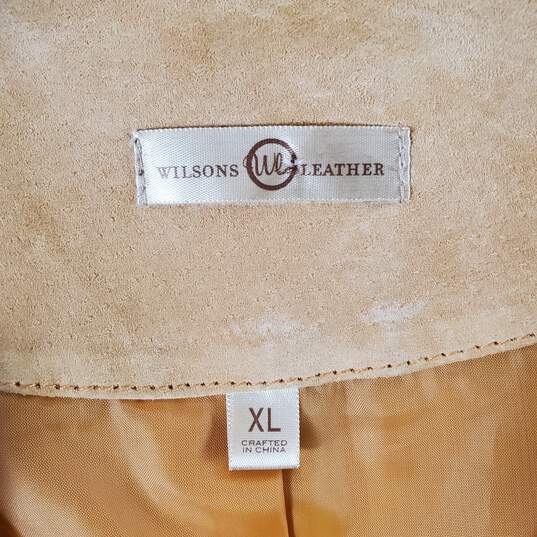 Wilsons Leather Women Brown Leather Jacket XL image number 3