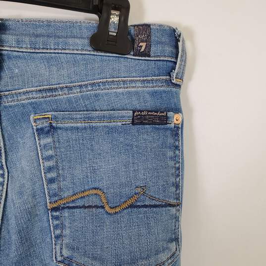 Seven7 Jeans Women Stone Wash Skinny Jeans sz 26 image number 5
