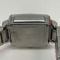 Designer Bulova Silver-Tone Chronograph Square Dial Analog Wristwatch image number 4