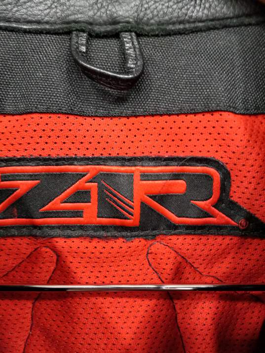 Men’s Z1R Leather Motorcycle Vest image number 3