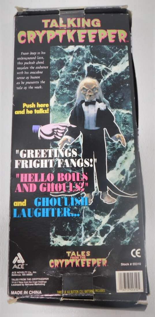 VNTG 1993 Tales From the Crypt Talking Cryptkeeper Figure IOB image number 2