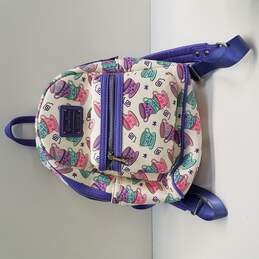 Disney Parks Loungefly Mad Tea Party Mini Backpack