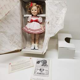 VTG. Danbury Mint Shirley Temple Doll 'Stand Up And Cheer' *Open Box+