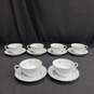 Set of 6 Noritake Fairmont Cups/Saucers image number 1