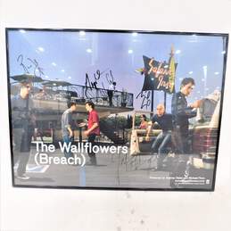 The Wallflowers 5x SIGNED Breach Album Band Poster Jakob Dylan Irons Jaffee