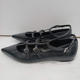Michael Kors Martha Women's Black Leather Flats Size 8