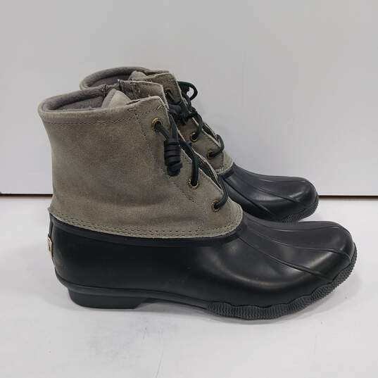 Women's Sperry USA 8 Grey Boots image number 3
