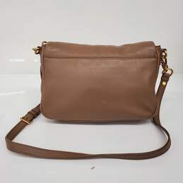 Marc by Marc Jacobs Brown Leather Foldover Crossbody Bag alternative image