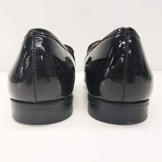 Brentano Genuine Patent Leather Self-Strap Tuxedo Dress Shoes Men's Size 9.5 image number 4
