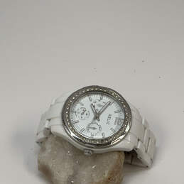 Designer Relic ZR15551 Stainless Steel White Round Dial Analog Wristwatch