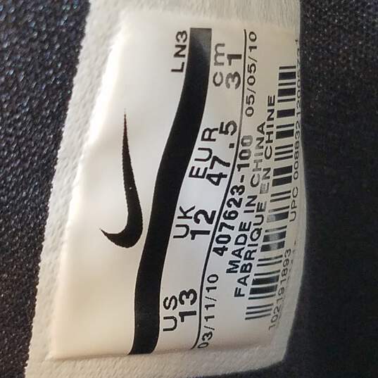 Buy the Nike Men's Zoom Hyperfuse Sneaker Size 13 | GoodwillFinds