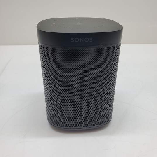 Sonos One Gen 2 Speaker Black image number 1