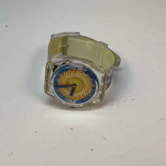 Designer Swatch Swiss Athens 2004 Olympic Game Adjustable Analog Wristwatch image number 2