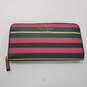 Kate Spade Staci Large Continental Striped Leather Wallet image number 2