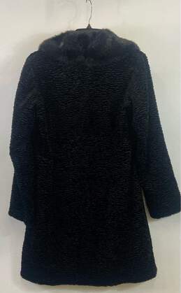 Kristen Blake Women's Black Faux Fur Coat - Size SM alternative image