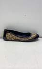 Coach Brown Slip-On Flats Women's Size 9 image number 1