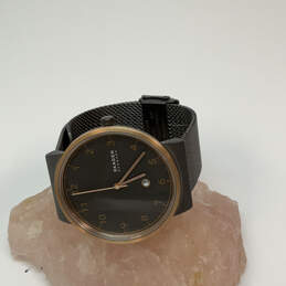 Designer Skagen Ancher Gold-Tone Adjustable Mesh Strap Analog Wristwatch alternative image