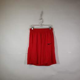Mens Regular Fit Elastic Waist Pull-On Athletic Shorts Size Medium
