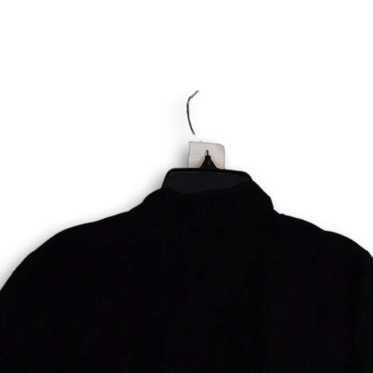 NWT Womens Black Long Sleeve Open Front Cropped Jacket Size XL image number 4