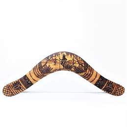 Hand Crafted by the Dharug Tribe Boomerang