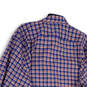 NWT Mens Multicolor Plaid Collared Long Sleeve Button-Up Shirt Size XXL image number 4