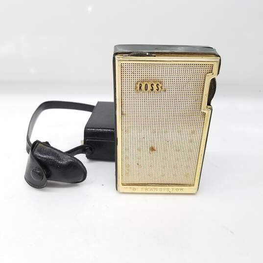 Vintage Ross 8 Transistor Radio for Parts or Repair image number 1