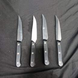 4pc. Bundle of J.A. Henckels 4.5" Stainless Steel Steak Knives alternative image
