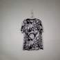Mens Anime Print Crew Neck Short Sleeve Pullover Graphic T-Shirt Size Large image number 2