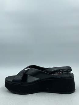 Authentic Prada Black Flatform Sandals W 8.5 alternative image