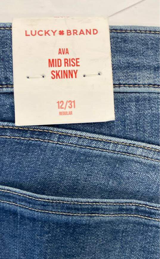 Lucky Brand Blue Jeans - Size 12 image number 3