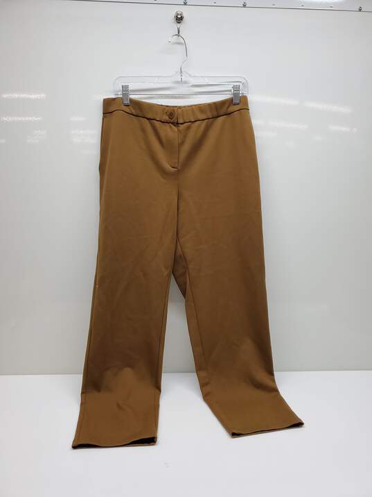 Eileen Fisher Stretch Pants Khaki Size M image number 1