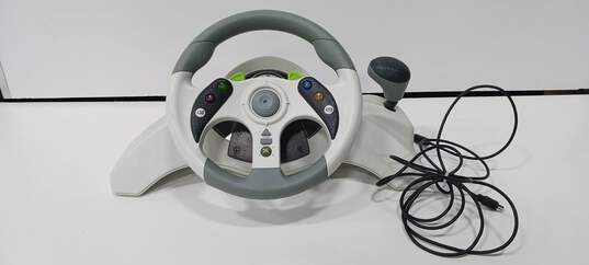 Mad Cats Xbox 360 Racing Steering Wheel image number 1