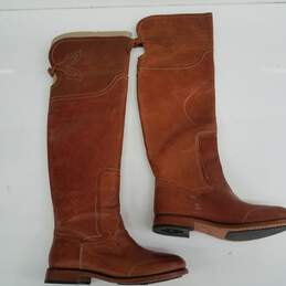 Timberland Knee High Buckle Boots Size 8