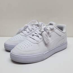 Kid's Boy Girl Size 6C Preschool Puma Shoes Caven Jr White Sneakers