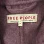 NWT Free People WM's Wool & Polyester Blend Lavender Button Overcoat Size XS image number 3