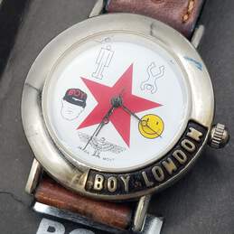 Boy London 35mm Leather Analog Watch 36g