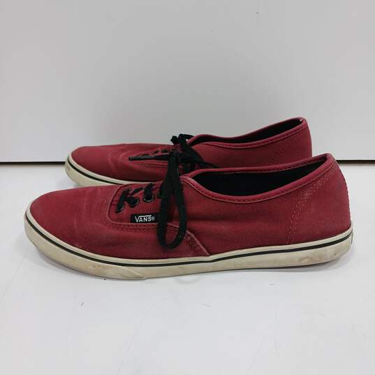 Off The Wall Unisex Maroon Shoes Size Men 5.5 Women 7 image number 1