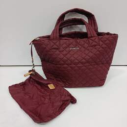 Women's Burgundy Purse & Handbag