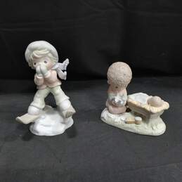 Bundle of 2 Assorted Precious Moments Figurines