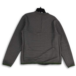 Mens Gray Crew Neck Long Sleeve Pullover Sweatshirt Size Large Reg alternative image
