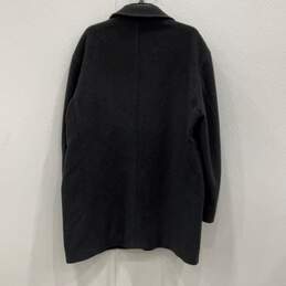 Ermenegildo Zegna Mens Dark Gray Long Sleeve Button-Up Coat Size XXL W/COA alternative image