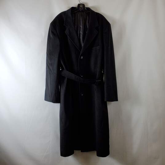 Manzini Men's Black Coat SZ 46L image number 1