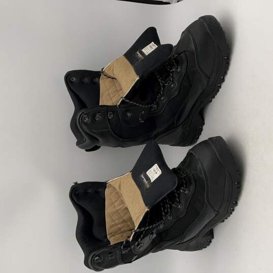 Cabelas Mens Ultra Dry-Plus 83-1287 Black Steel Toe Snow Boots Size 12 D image number 2