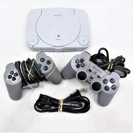 Sony PlayStation PS1 W/ 2 Controllers & Power Cord