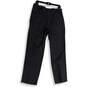 NWT Mens Gray Flat Front Slash Pocket Straight Leg Dress Pants Size 32/30 image number 1