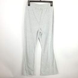Aerie Women Grey Flared Velvet Ribbed Pants S NWT alternative image