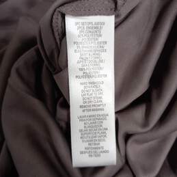 Womens Gray Sequin Scoop Neck Sleeveless Back-Zip 2 Piece Dress Size 10