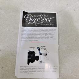 Sizzix Big Shot For Stampin Up Black Portable Die Cut Emboss Machine With Lots Of Extras alternative image