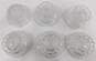 Vintage Anchor Hocking Manhattan Clear Depression Glass Bubble Footed Art Deco Sherbet Dessert Dishes image number 3